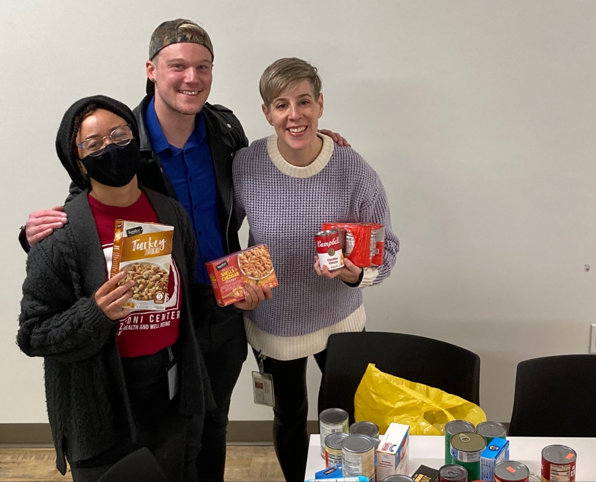 PECO Food Drop Off at Mazzoni Center