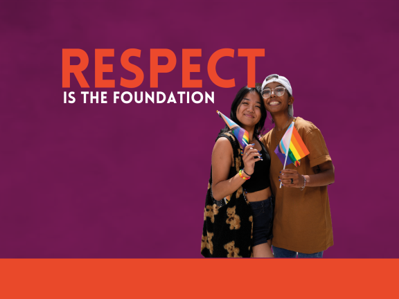 Respect is the Foundation Banner