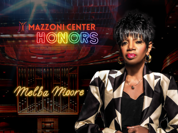Mazzoni Center Honors Melba Moore Banner