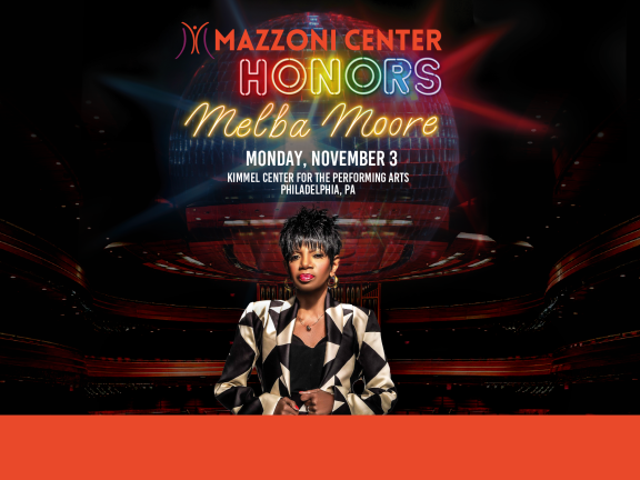 Mazzoni Center Honors Melba Moore Banner