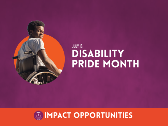 July is Disability Pride Month Banner