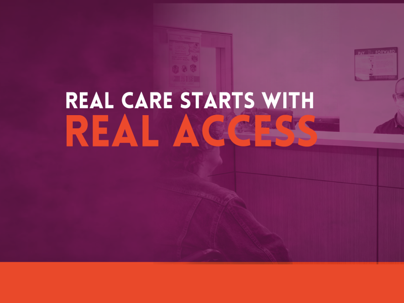 Real Care Starts Banner