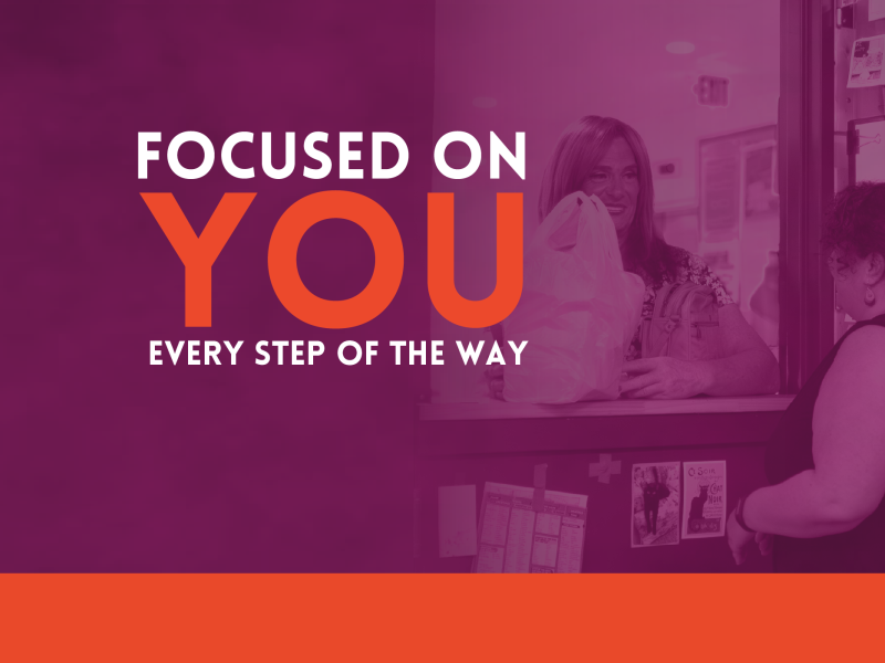 Focus on You Every Step of The Way Banner