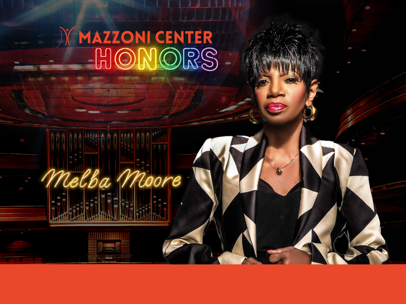  Mazzoni Center Honors Melba Moore Banner