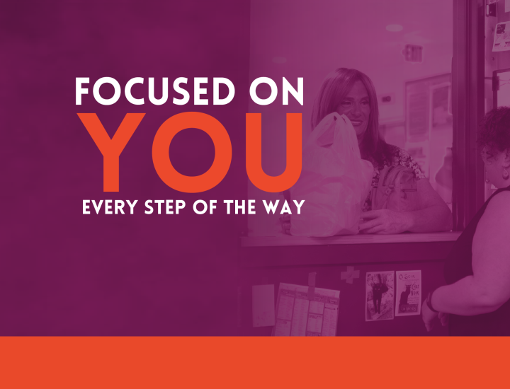 Focus on You Every Step of The Way Banner