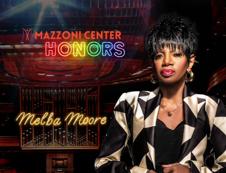 Mazzoni Center Honors Melba Moore Banner