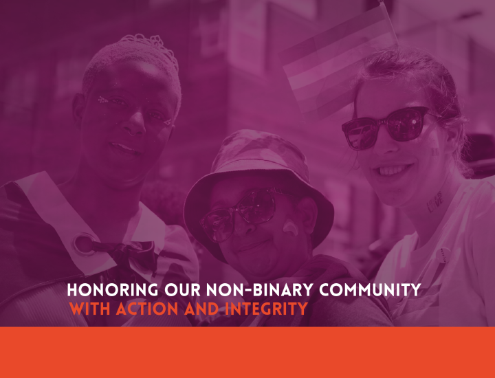 Honoring Our Non-Binary Community Banner