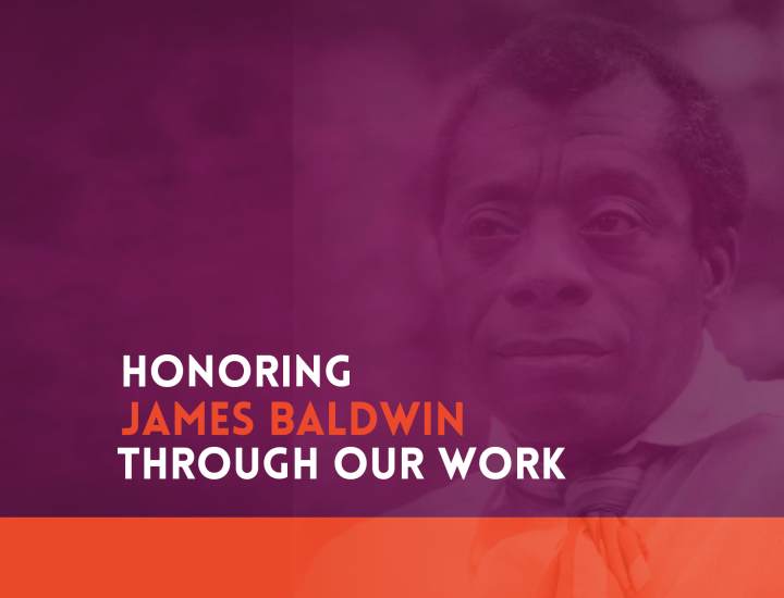 Honoring James Baldwin Banner
