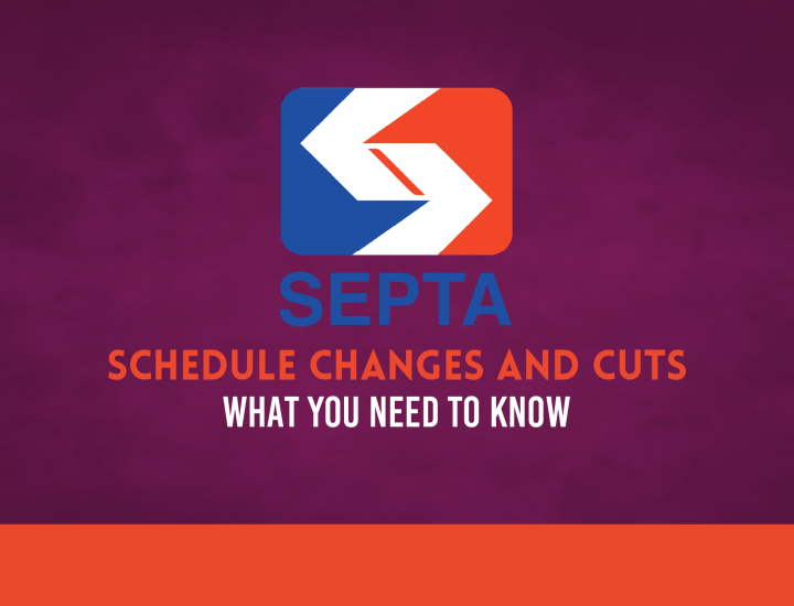 Septa Schedule Changes and Cuts Banner