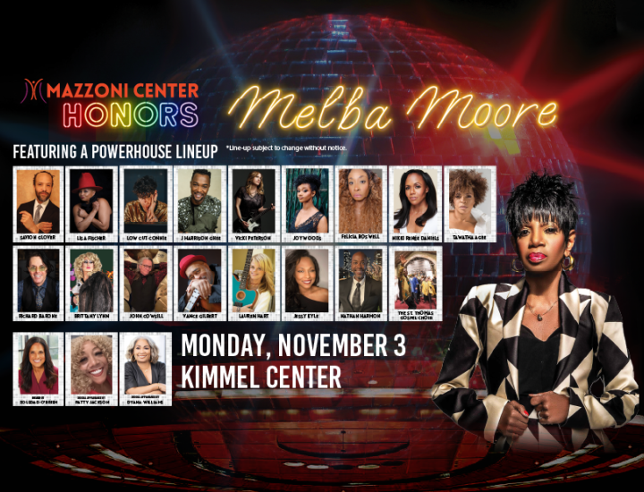 Mazzoni center Honors Melba Moore Banner