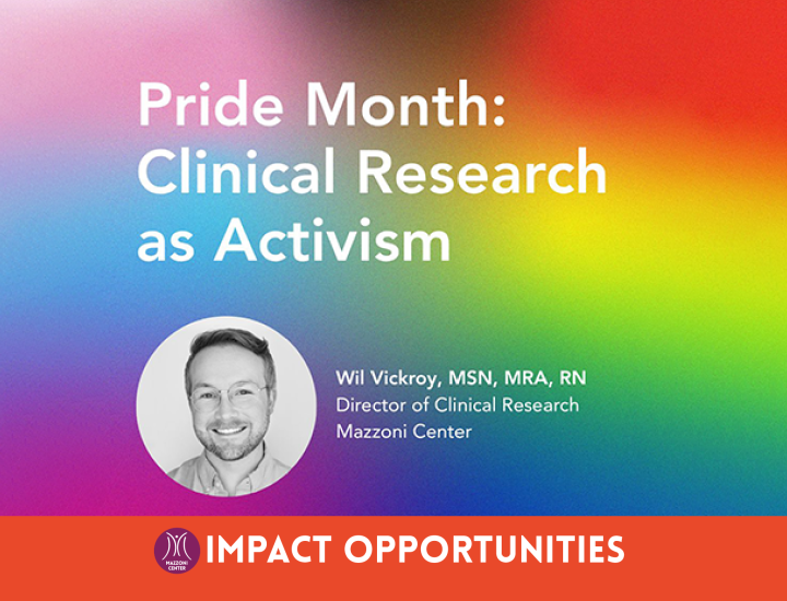 Clinical Research as Activism Banner